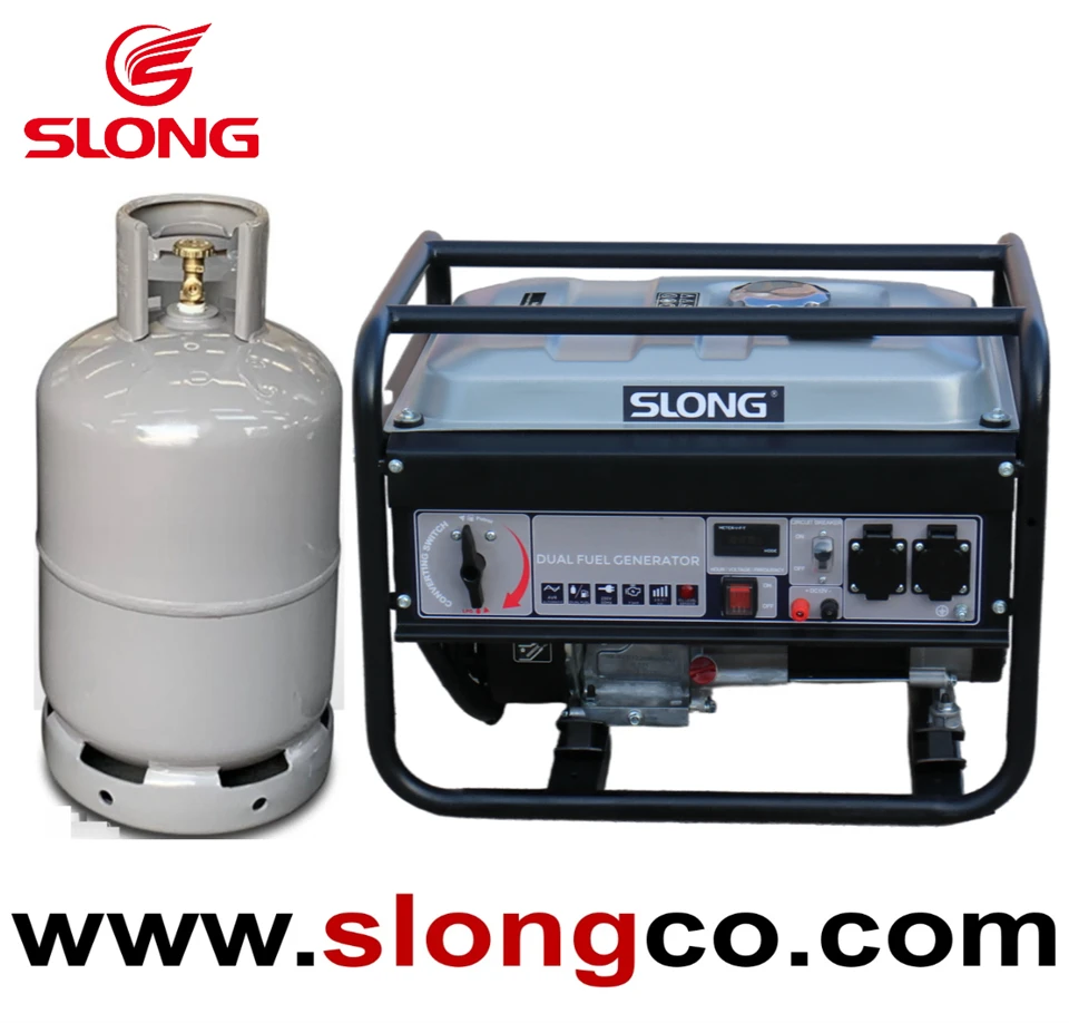 Gerador portátil a gasolina 5kw GLP