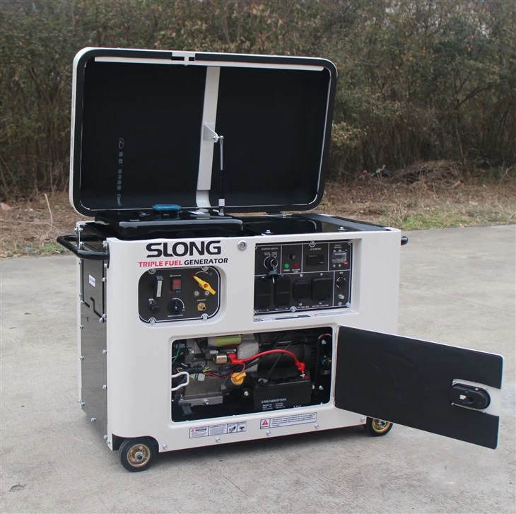 8000-Watt Tri Fuel Natural Gas Ready Portable Generator